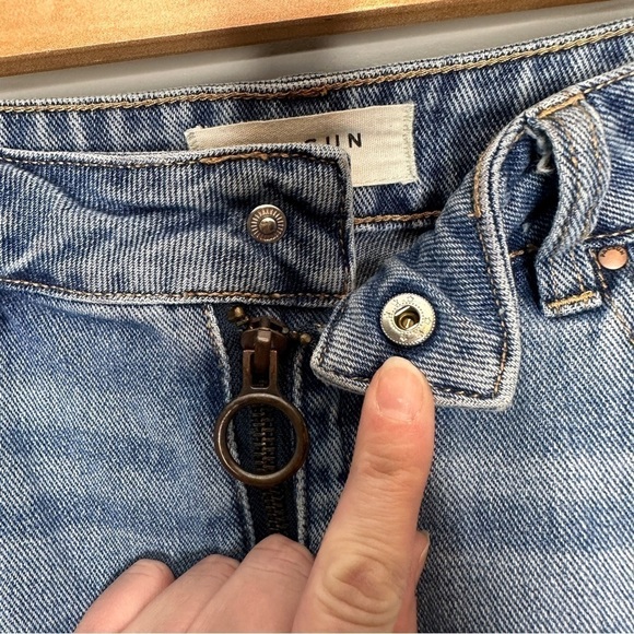 Pacsun distressed denim mini skirt - Picture 4 of 6